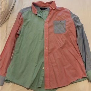Vineyard Vines Color Block shirt